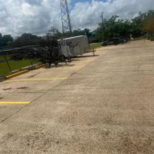 Parking lot striping